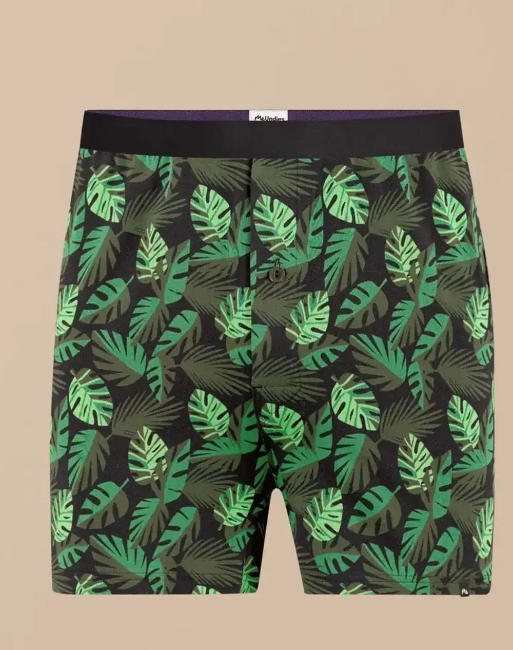MeUndies Men's The Boxer with Fly in Nice Foliage Print
